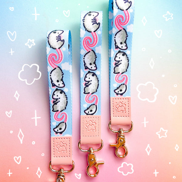 Blossom Opossum Lanyard