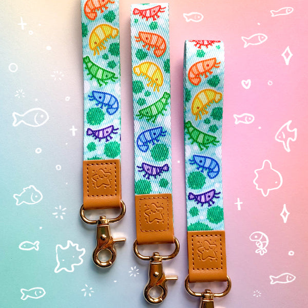 Rainbow Shrimp Lanyard