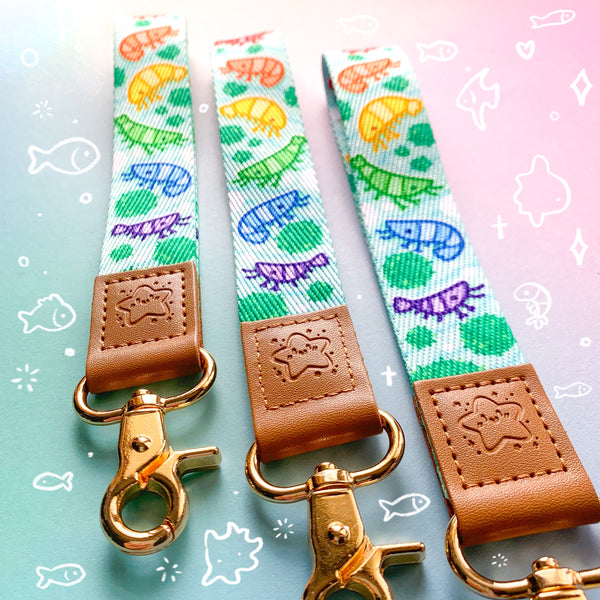 Rainbow Shrimp Lanyard