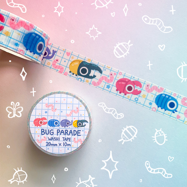 Bug Parade Washi Tape