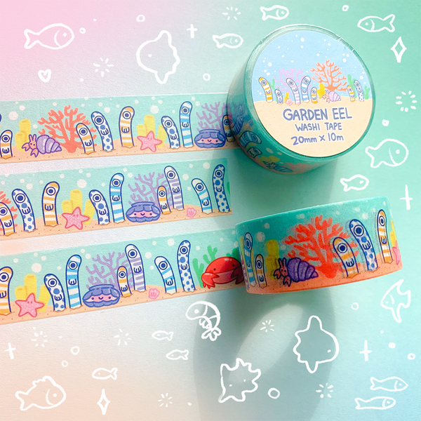 Garden Eel Washi Tape