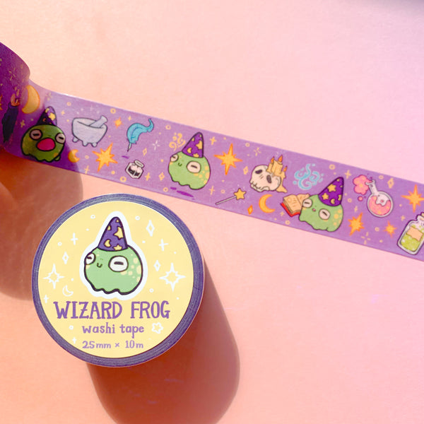 Wizard Frog Washi Tape