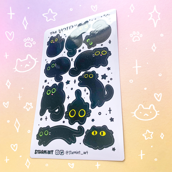 Void Waterproof Sticker Sheets