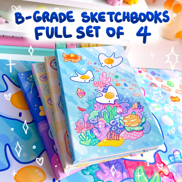 B-GRADE SKETCHBOOKS DEAL