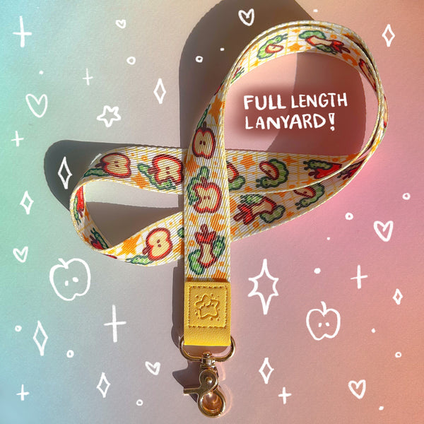 Apple Appetite Lanyard