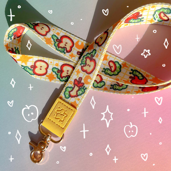 Apple Appetite Lanyard