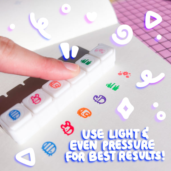 Bug Stamp Pre-Inked Stamp Set (RESTOCK SOON)