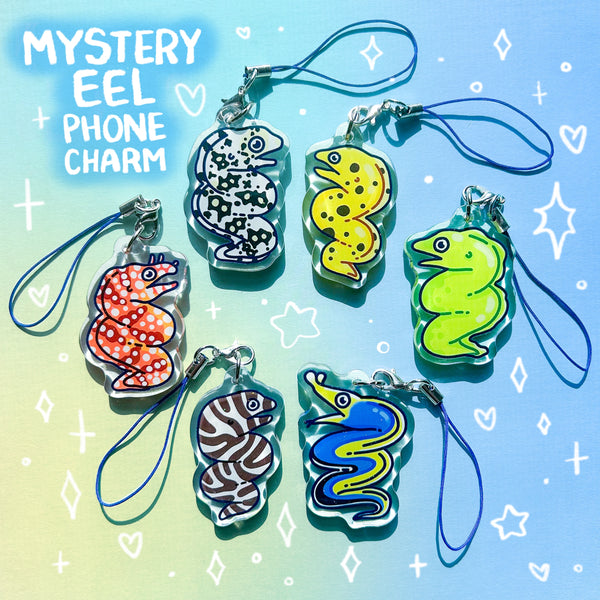 Moray Eel Mystery Phone Charms!