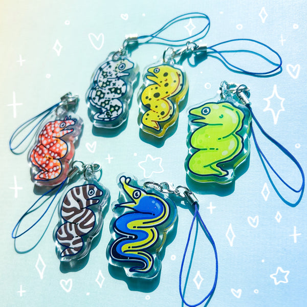 Moray Eel Mystery Phone Charms!