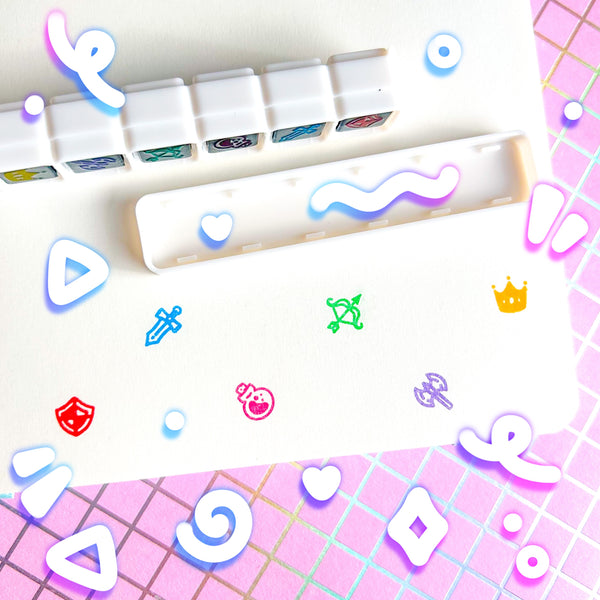 Fantasy Stamp Pre-Inked Stamp Set