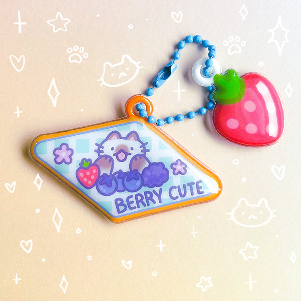 Fruit Kitty Committee Mystery Puffy PVC Charms!