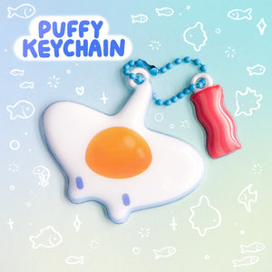 Manta Egg Puffy Charm