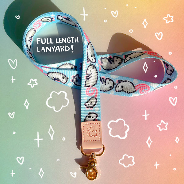 Blossom Opossum Lanyard