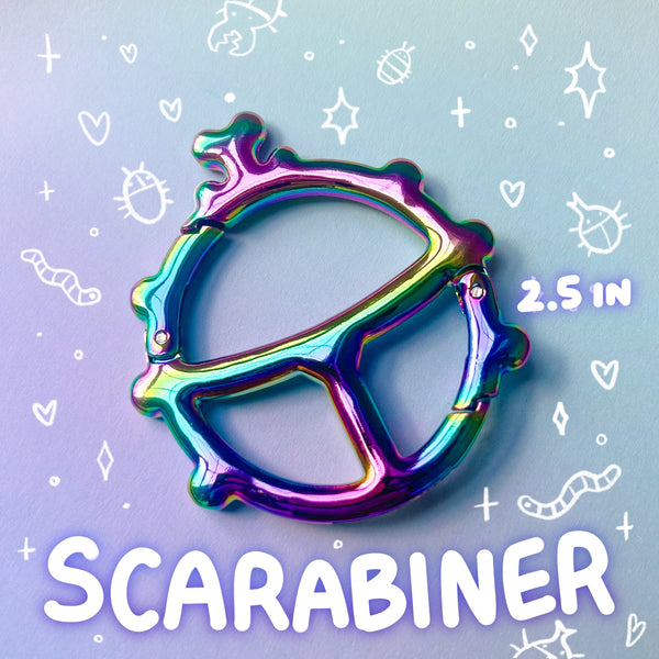 Scarabiner (Scarab Carabiner) Keychain Accessory