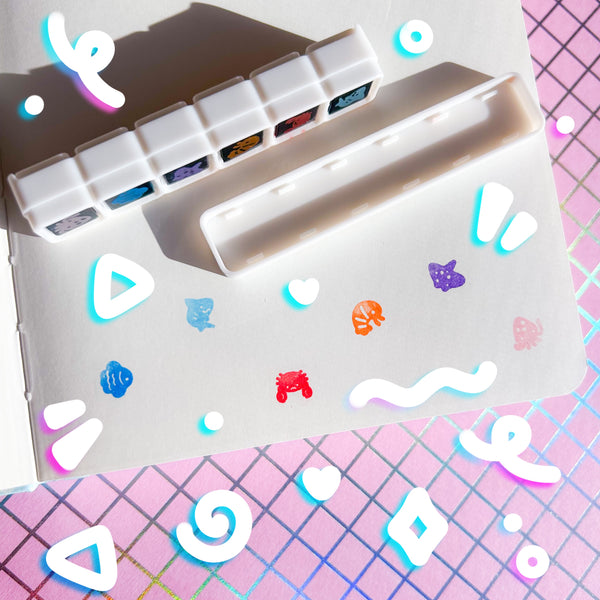 Sea Stamp Pre-Inked Stamp Set