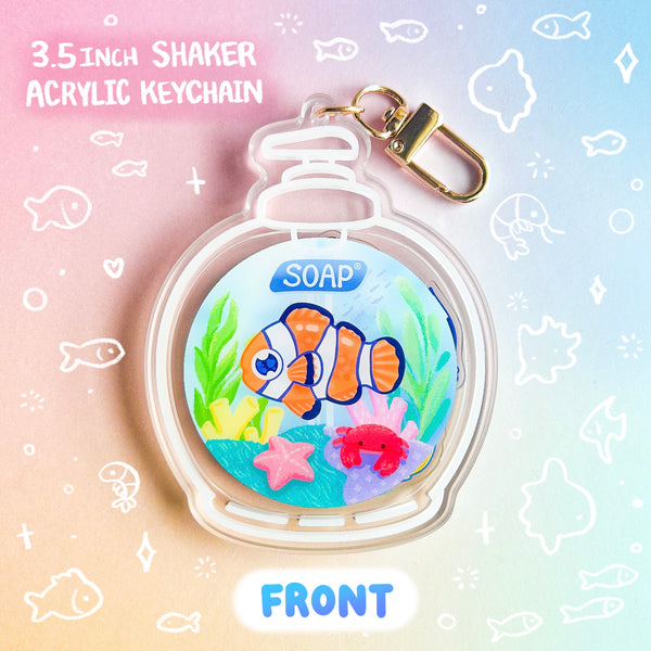 Soap 3.5 Inch Shaker Keychain