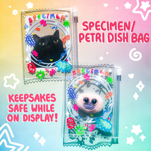 Specimen Zipper Bag Charm