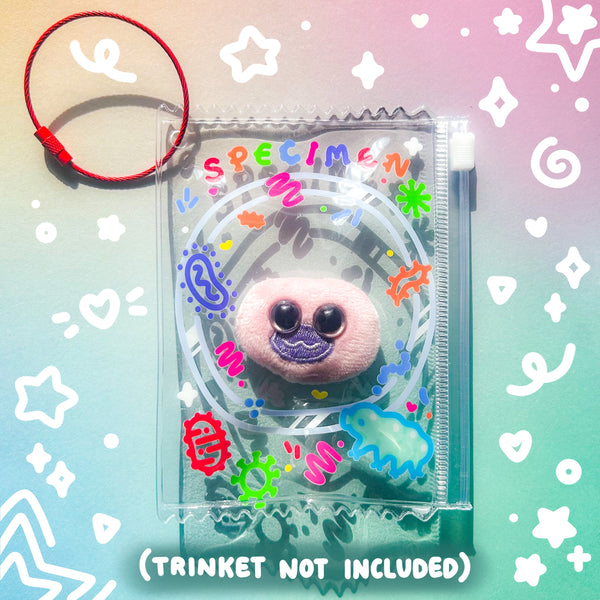 Specimen Zipper Bag Charm
