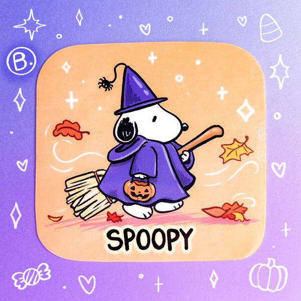 Spoopy Limited Edition Waterproof Sticker