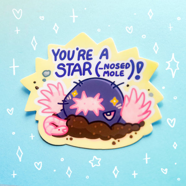 You're a STAR Glossy Waterproof Sticker
