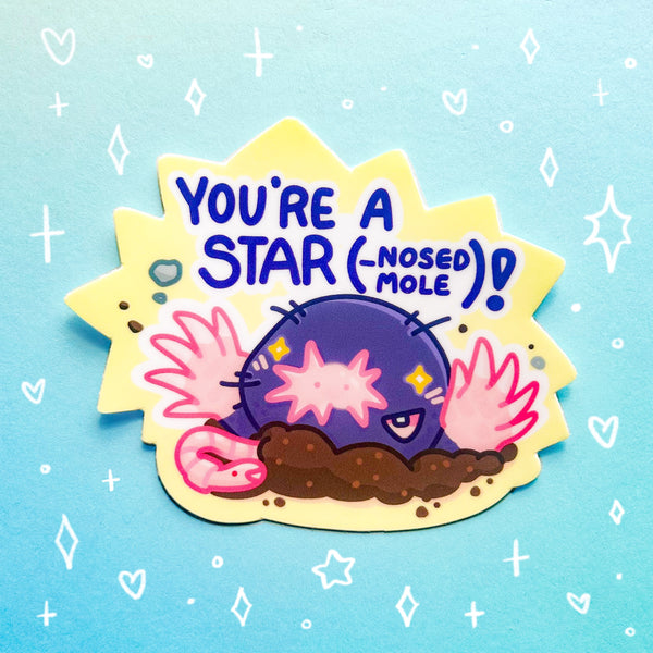 You're a STAR Glossy Waterproof Sticker