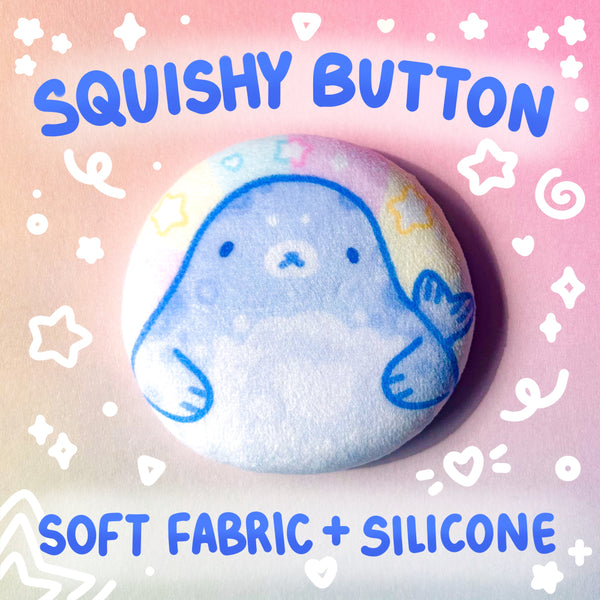 Starry Seal Squishy Button
