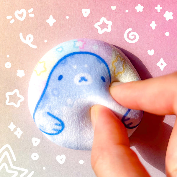 Starry Seal Squishy Button