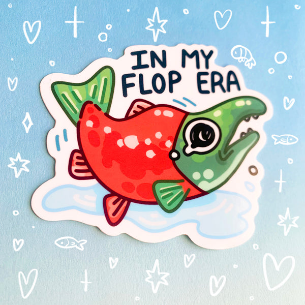 In My Flop Era Glossy Waterproof Sticker