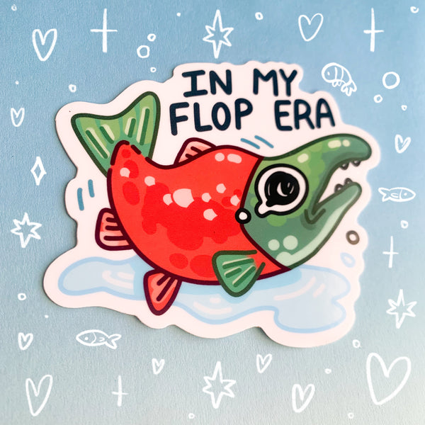 In My Flop Era Glossy Waterproof Sticker