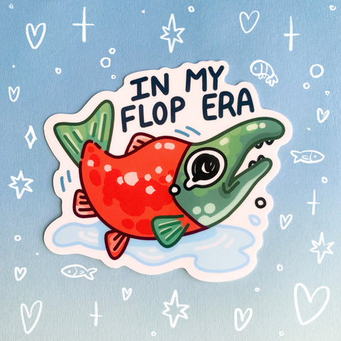 In My Flop Era Glossy Waterproof Sticker