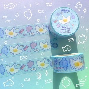 Manta Egg Washi Tape