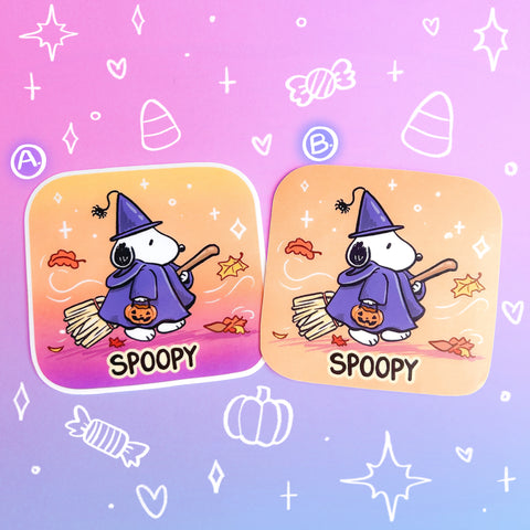 Spoopy Limited Edition Waterproof Sticker