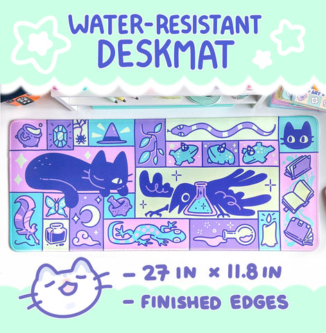 Witch's Brew Water-Resistant Deskmat