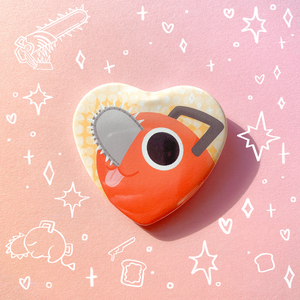 Pochita Heart Button